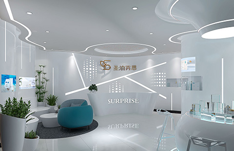 【展厅设计】圣泊芮思展厅设计案例