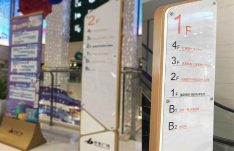 中登广场导引导视案例