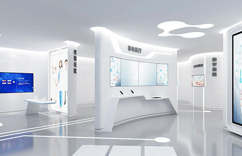 【展厅设计】 医疗设备展厅设计案例