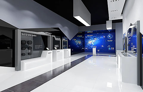 【展厅设计】车载音响展厅案例005
