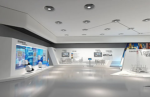 【展厅设计】 机械设备展厅案例003