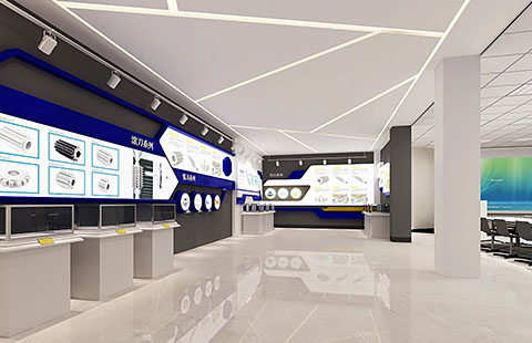 【企业文化】精密刀具展厅空间布局