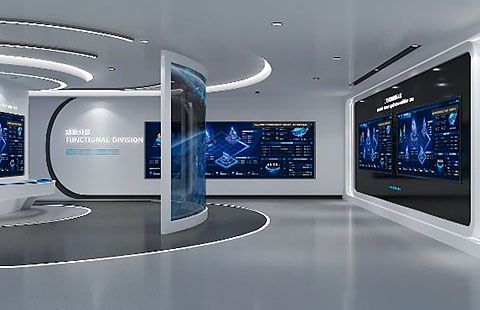 【展厅设计】科技企业展厅设计案例