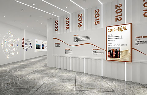 【企业文化】文化走廊通道展示案例011