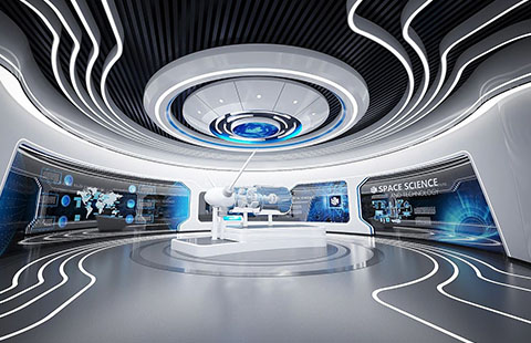 【展厅设计】智能制造展厅空间设计案例