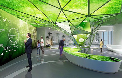 【展厅设计】生物展厅空间设计案例