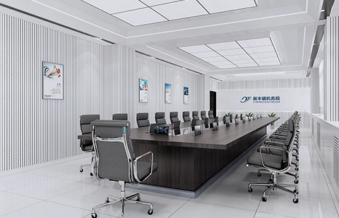 【室内设计】办公大楼空间设计案例