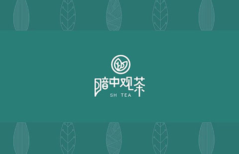 暗中观察茶品牌VIS案例