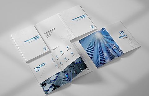 航天某事业部画册案例