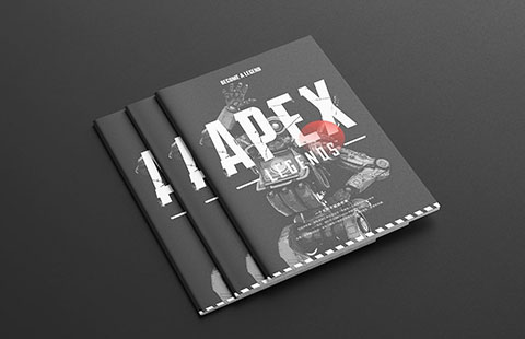 游戏行业画册案例