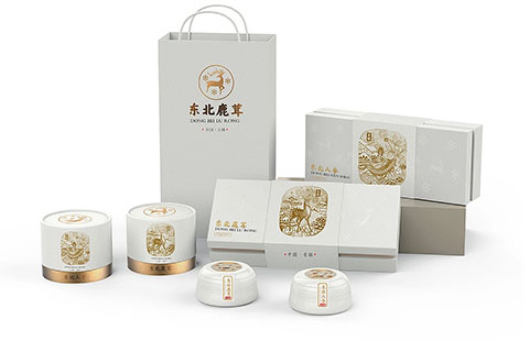 东北人参、鹿茸包装案例