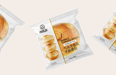 手撕面包包装设计