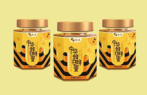 中华土蜂蜜包装设计