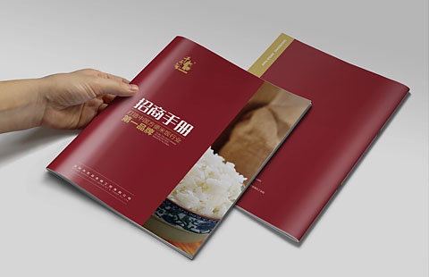 大米招商手册设计