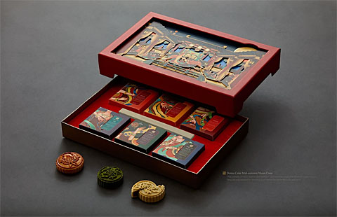 大唐风月饼礼盒包装鉴赏