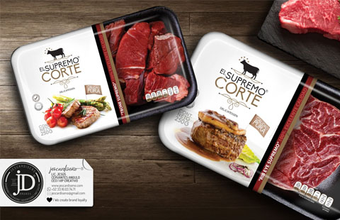 牛肉包装设计欣赏