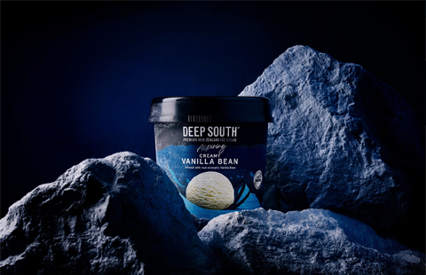 DEEP SOUTH PREMIUM冰淇淋包装设计欣赏