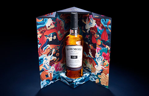 李奥贝纳设计的:Bowmore兔年限量款包装设计