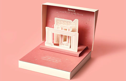 “Hince Aoyama”Mood Narrative彩妆品牌包装设计创意