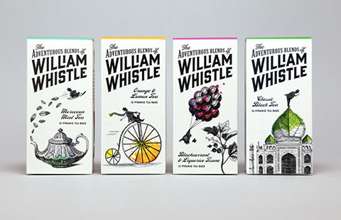 William whistle茶与咖啡品牌包装设计